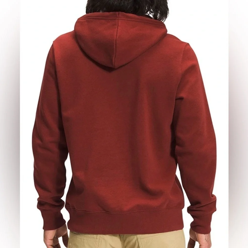 THE NORTH FACE Men's Large Red Bear Pullover Hoodie Sweatshirt TNF